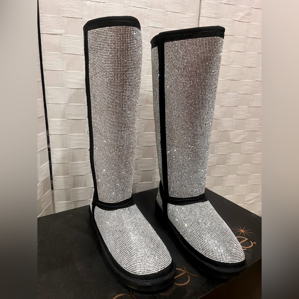 Bling snow boots